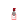 thumbnail image 2 of Llave Repuesto Enfriador Dispensador Frio Caliente Roja Sofdesk Roja, 2 of 2