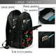 thumbnail image 4 of Balery Cherry Mochila con carga USB para hombre y mujer - Mochila impermeable y antirrobo para portátil con puerto USB para viajes, trabajo, estudios y universidad, 4 of 7
