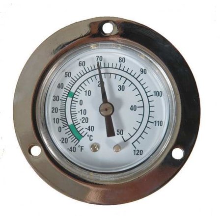 Manufacturer Varies Analog Panel Mt Thermometer,-40 to 120F 1EPE4