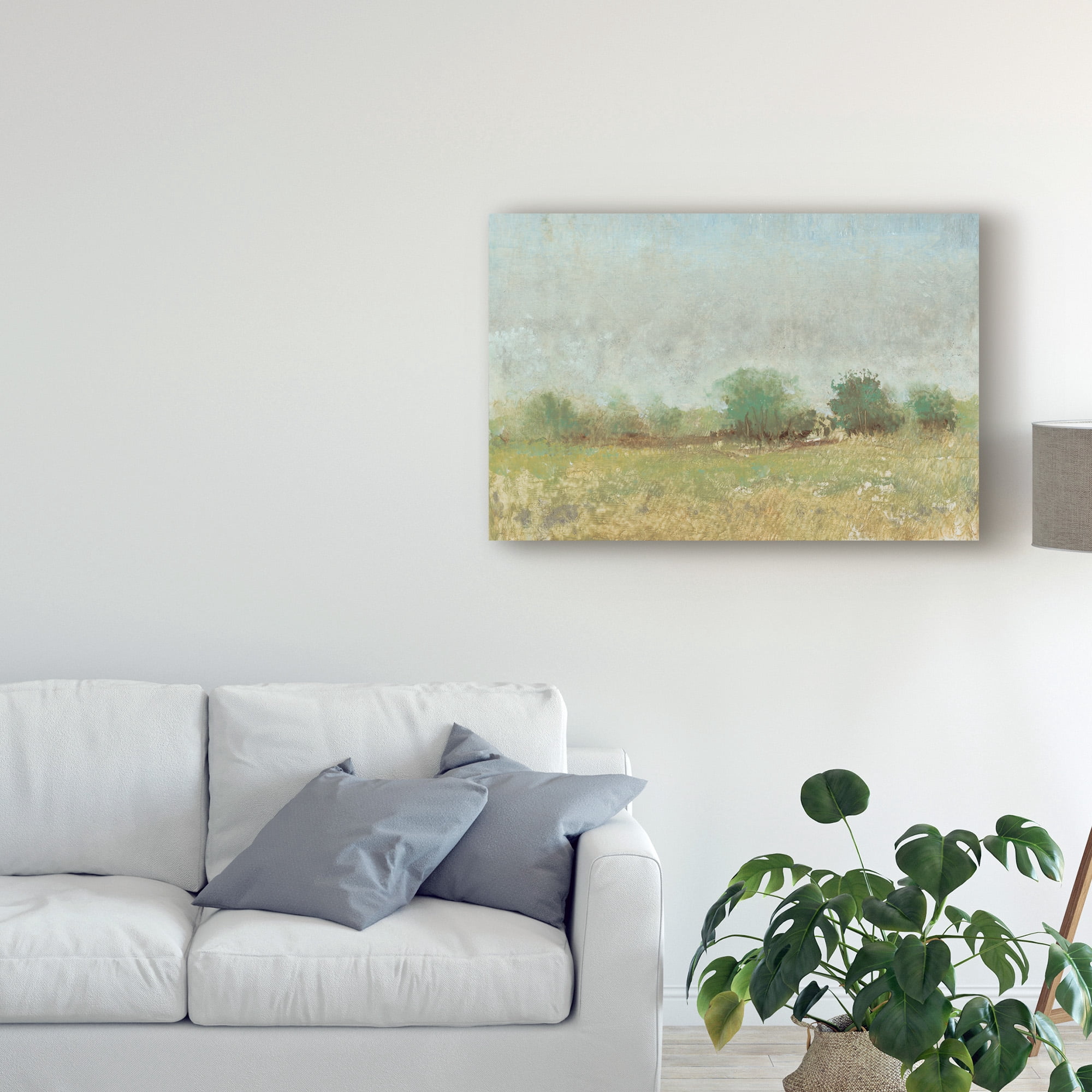 Trademark Fine Art 'Spring Field II' Canvas Art by Tim OToole