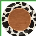 thumbnail image 2 of Yeehaw Round Party Plates Set of 8 - 10.5 Inch Durable and Stylish Tableware for Western-Themed Events, BBQs, and Celebrations, Perfect for Any Gathering, 2 of 3