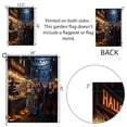 thumbnail image 4 of ViciArt Halloween Parade Garden Flag – 28”x40” Spooky Monsters Street Festival Outdoor Yard Decor, 4 of 4