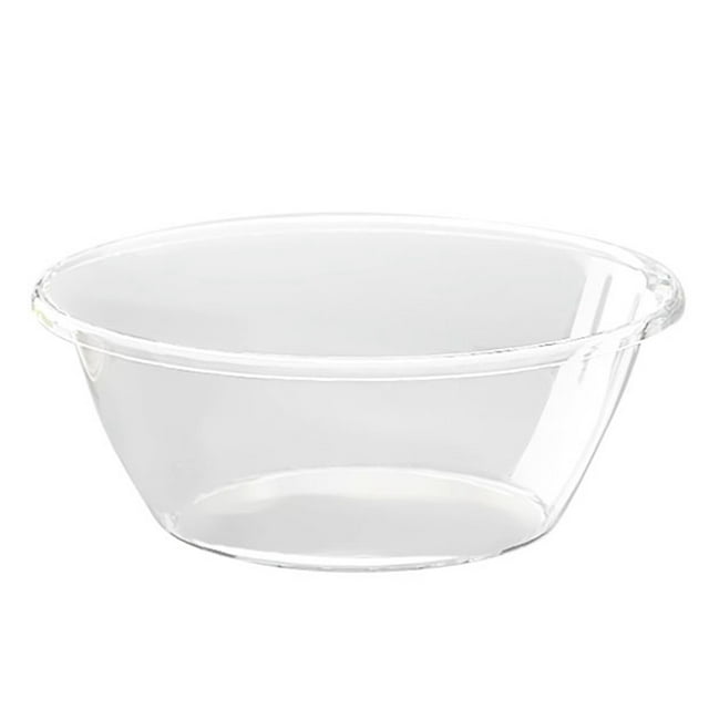 Recipiente de plástico para mezclar, de gran capacidad, antiadherente, para amasar, preparar ingredientes y servir masa, huevos, tamaño pequeño.