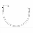thumbnail image 2 of RAParts 143120C4 New AC Compressor to Condenser Line Fits Case-IH Tractor Models, 2 of 4