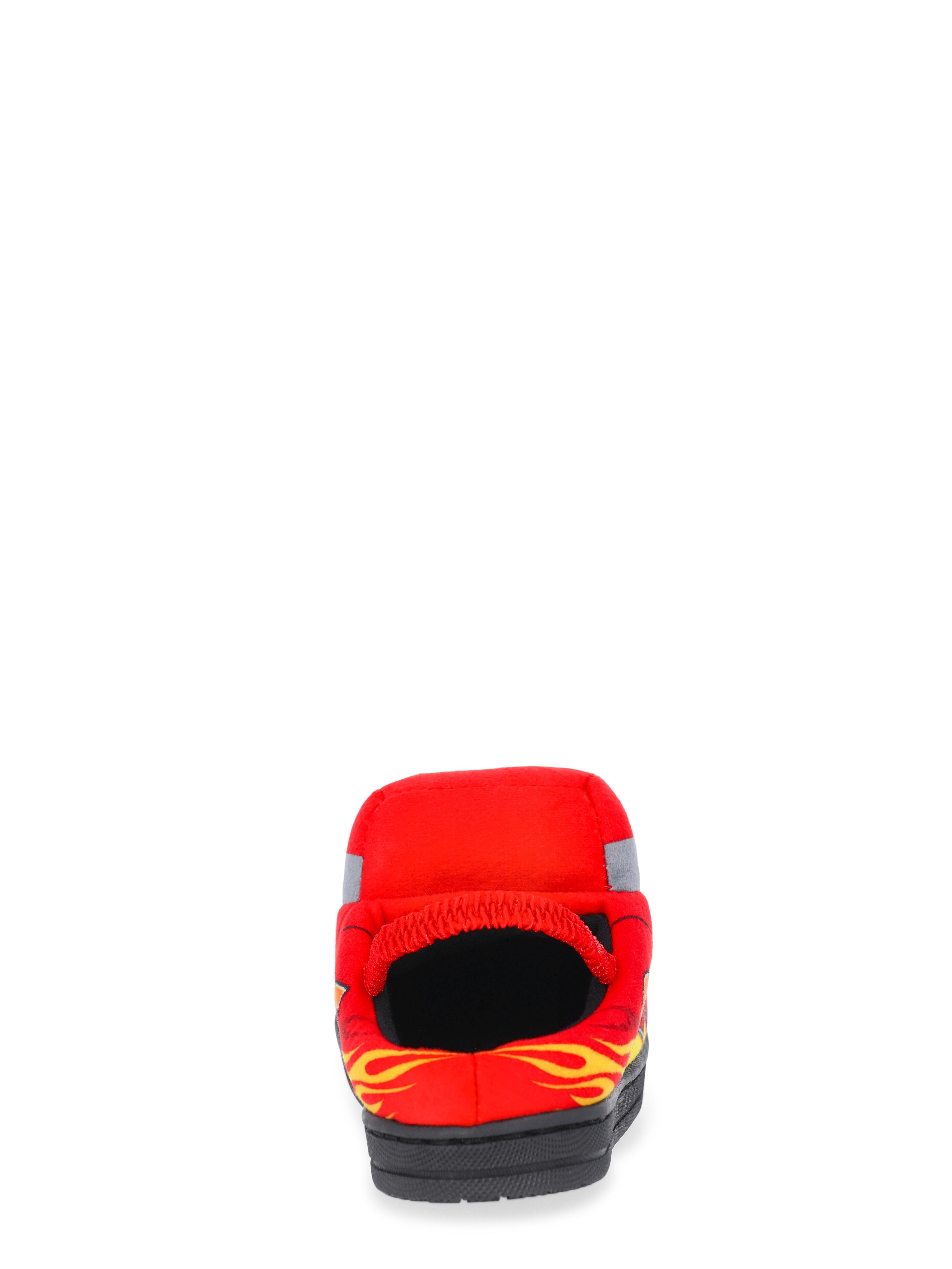 Disney Cars Toddler Boys' 3D Character Slippers with Back Strap