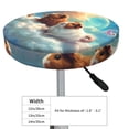 thumbnail image 2 of Cloud Guinea Pig Round Bar Stool Seat Covers, Elastic Round Chair Cover Stool Seat Slipcover Bar Stool Cushions Round Pad for 12-14 inch, 2 of 5