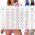 thumbnail image 3 of Dazajoo 2 Piece Lounge Sets for Women Notched V Neck Ruffle Cap Sleeve Tops and Shorts Summer Beach Vacation Matching Set,Black,M, 3 of 9