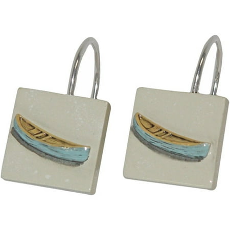 Bacova Guild Waterside Shower Curtain Hooks