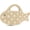 Embroidery, variant on Fish Shaped Straw Woven Clutch Handbag, Embroidery Raffia Summer Beach Satchel Tote with Magnetic Closure, Lightweight Portable Handheld Purse for Vacation Daily Outing
