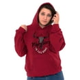 thumbnail image 3 of Wyoming To The Bone Country Western Unisex Plus Fleece Graphic Hoodie Brisco Brands 2X, 3 of 4