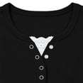 thumbnail image 4 of Zormilly Long Sleeve Shirts for Women Ribbed Knit Crew Neck Slim Fitted Fall Outfits 2026 Fashion Ruched Basic Tees, S-2XL, 4 of 9