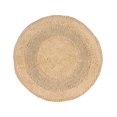 thumbnail image 2 of Home Weavers Radiant Collection Bathroom Rug 100% Cotton Tufted Round Shape Bathroom Rug, Soft & Absorbent Bath Rugs, Non-Slip Bath Rug, Machine Wash Dry Bath Mats - 22" Round, Linen, 2 of 9