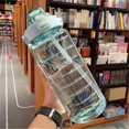 thumbnail image 4 of LQXZWJY 64oz,Large Motivational Water Bottle with Time Marker, Leakproof & BPA Free Half Gallon/1 Gallon Big Water Bottle with Straw & Handle Tritan Water Jug for Gym,Fitness,Outdoor Sports, 4 of 9
