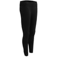 thumbnail image 1 of Women High Waist Stretch Leggings With Holes Ideal For Workout And Exercise Size L Black 1Pcs, 1 of 5