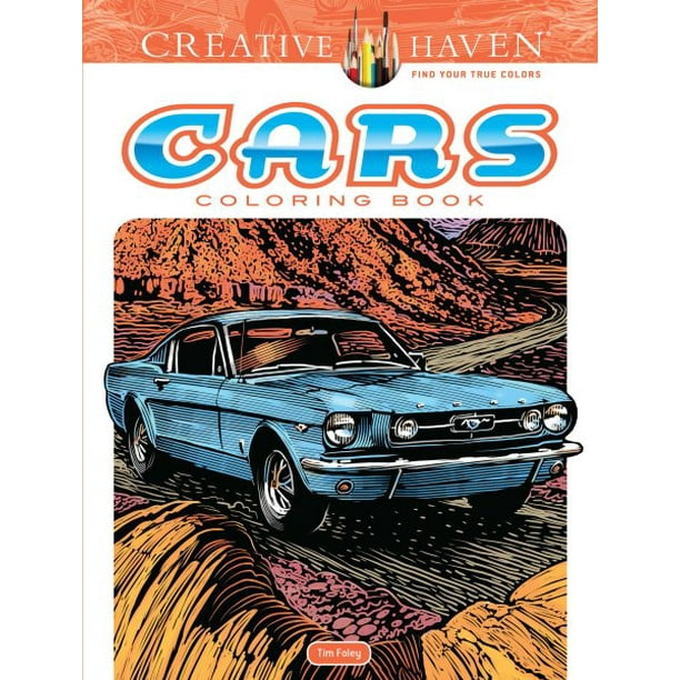 Car Coloring Book Walmart