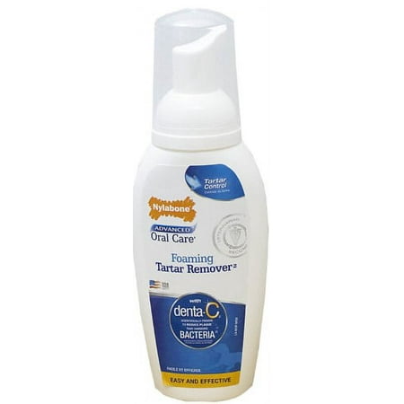 UPC: 0018214828051 | 4 oz Nylabone Advanced Oral Care Foaming Tartar Remover
