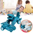 thumbnail image 2 of Dinosaurios Que Transforman Los Juguetes Del Coche Dinosaurios Resistentes A La Caída Coche De Juguete De Fricción Dinosaurios De Juguete Regalos Para Niños Speravity FN007274-04, 2 of 6