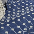 thumbnail image 6 of Nourison Grafix Moroccan Navy 5'3" x ROUND Area Rug, (5 Round), 6 of 8