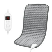 Electric Heating Pad, Heating Warming Pad With 9 Temperature Level, 4 Timer Settings & Auto Shut Off, Washable, 12" x 23"