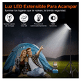 thumbnail image 4 of Lámpara Led Portátil Usb Luz De Camping Con Soporte Trípode Lab.G, Negro, 4 of 5