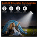 thumbnail image 4 of Lámpara Led Portátil Usb Luz De Camping Con Soporte Trípode Lab.G, Negro, 4 of 5