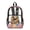 Flower Sloth, variant on FKELYI Dachshund Dog Paw Print Clear Backpacks for Kids School Bookbag 17 Inch Transprent Backpack Boys Girls Large Capacity Casual Daypack Travel Bags for Teens
