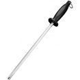thumbnail image 1 of Professional Kitchen Knife Sharpening Steel Rod, 12-inch, Black Handle, 1 of 8