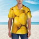 thumbnail image 2 of Fotbe Ripe Yellow Lemon Camisa Hawaiana para Hombre Unisex – Camisa Casual de Verano con Botones de Manga Corta de Algodón y Lino,X-Large, 2 of 7