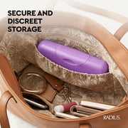 RADIUS Large Tampon Travel Case Purple