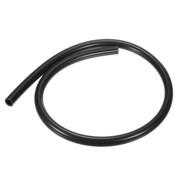 1 Pack 1 Meter Silicone Tubing, 12x18mm(IDxOD) Silicone Rubber Tube Flexible Hose Black