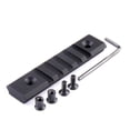 thumbnail image 2 of TACFUN 2PCS Keymod 5 slots (3") aluminum picatinny rail Section LightWeight, 2 of 4