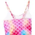 thumbnail image 6 of Girls One Piece Swimsuit Toddler Bathing Suit Girl with Mermaid Scales Printed, Toddler Swimsuit Girl for Adjustable Toddler Girls Swimsuit Age 4-5 Years, 6 of 6
