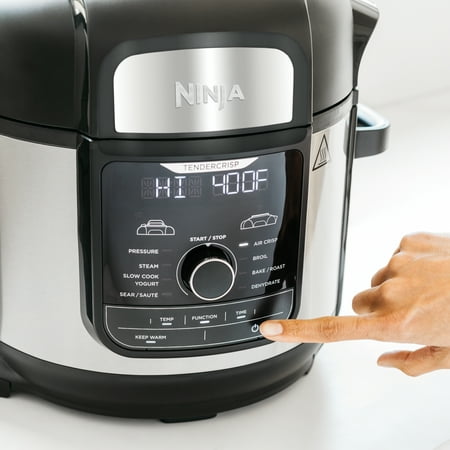 Ninja Foodi 8qt 9-in-1 Deluxe XL Digital Multi Cooker with Air Fryer - Stainless Steel/Black