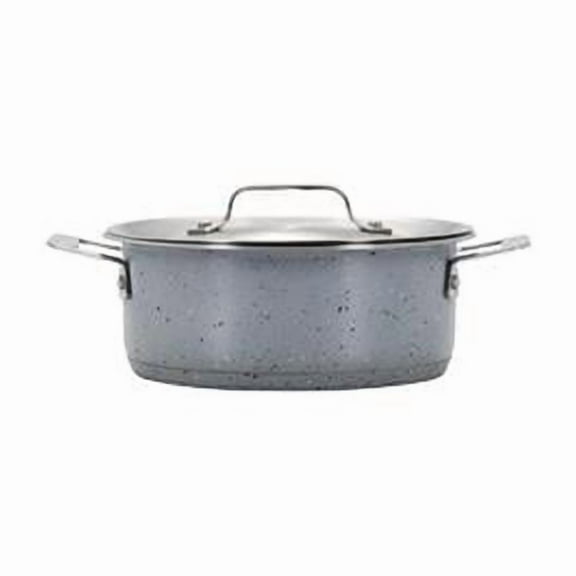 Bon Chef 60000STARLIGHT 3 qt Hotstone Starlight Cucina Casserole with Lid - Induction Bottom