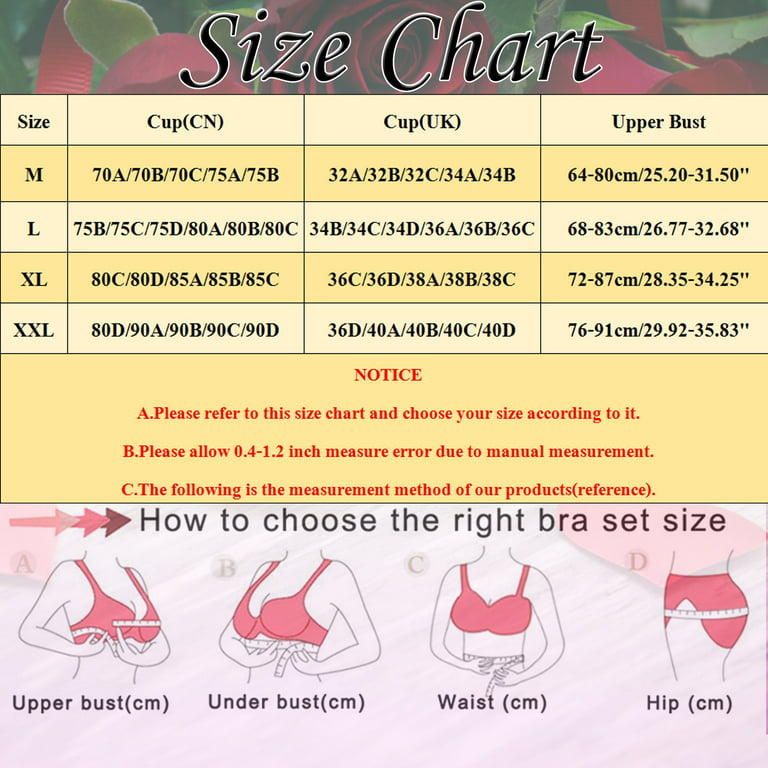 2 Pieces Women Bra Compression High Support Bra For Women Every
