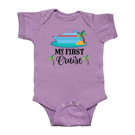 

Inktastic My 1st Cruise Vacation Trip Gift Baby Boy or Baby Girl Bodysuit