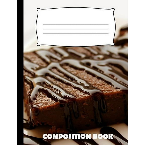 Composition Book: Brownies Composition Notebook Wide Ruled (Paperback)