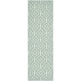 thumbnail image 5 of SAFAVIEH Dhurries Slater Geometric Area Rug, Light Blue/Ivory, 4' x 6', 5 of 10