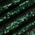 thumbnail image 3 of Dark Green Table Runner 108" x 12", Long Shining Sequin Table Runner, 3 of 4