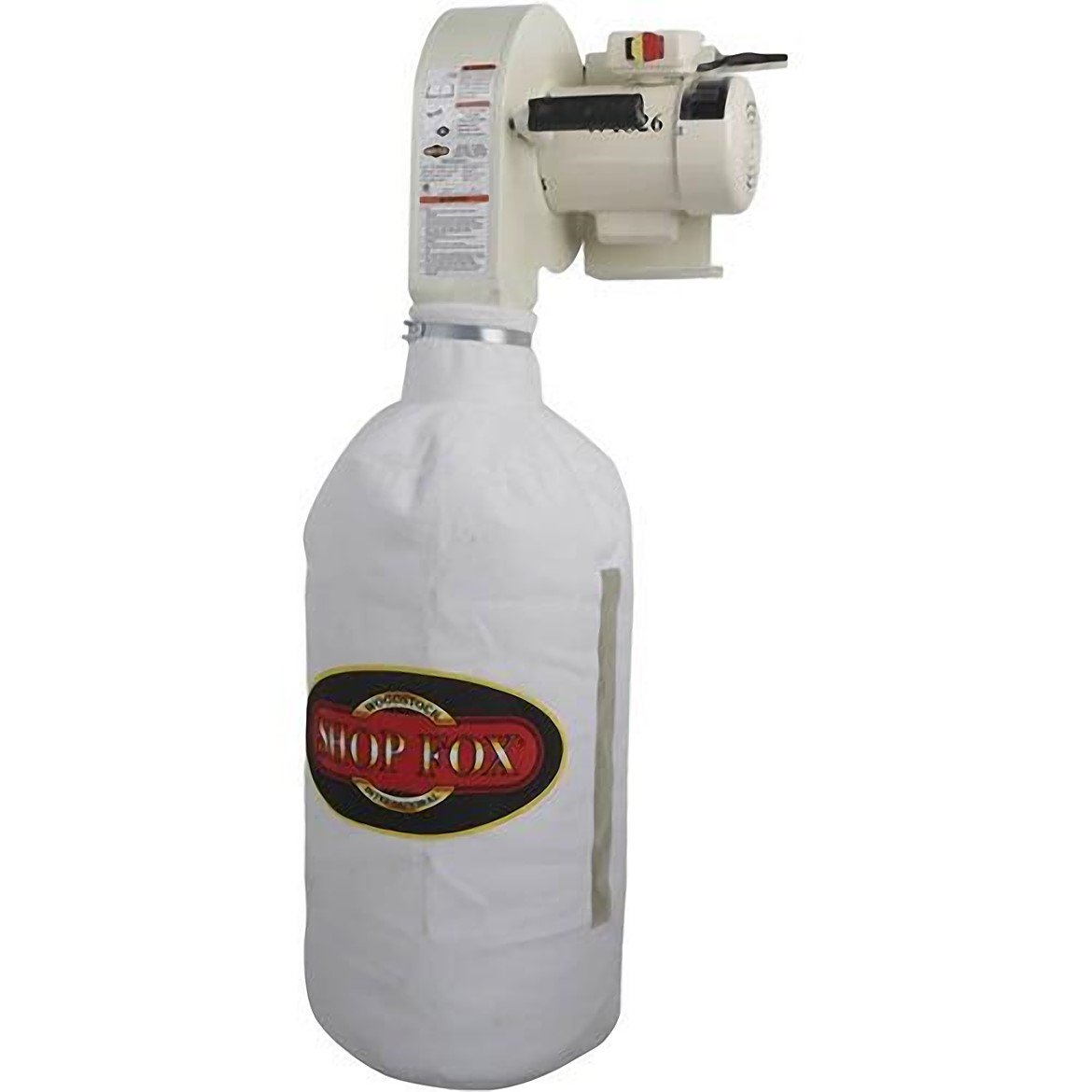 Shop Fox W1826 Wall Dust Collector with 537 Cfm Capacity