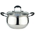 thumbnail image 4 of American Dream Home Goods 2.5 qt Stainless Steel Saucepan with Tempered Glass Lid, Induction-Compatible, Silver, 4 of 11