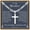 To My Brother, variant on Necklace Gifts for ManCross Necklace for Men Husband Silver Mens Cross Jewelry Gifts for Him Anniversary Christian Birthday Gifts for Him Husband Cross Figaro Chain for Men Husband