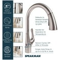 thumbnail image 6 of Speakman Sbs-2142 Chelsea 1.8 GPM Single Hole Pull Down Kitchen Faucet - Black, 6 of 7