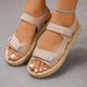 thumbnail image 5 of Sandalias de Mujer Cómodas Caminando Transpirables Planchas de Malla, Plantillas para Pies Planos Pie Redondo Verano, 5 of 9