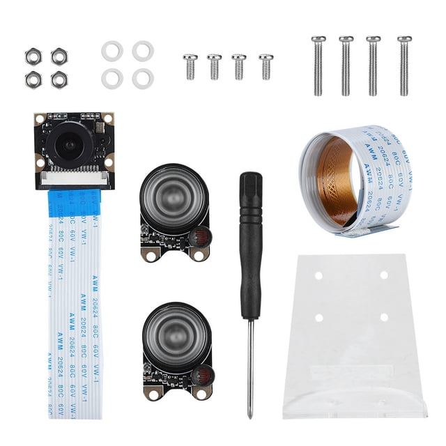 Módulo de cámara para Raspberry Pi, módulo de cámara de visión nocturna Kit de cámara para módulo de cámara de visión nocturna Raspberry Claridad notable