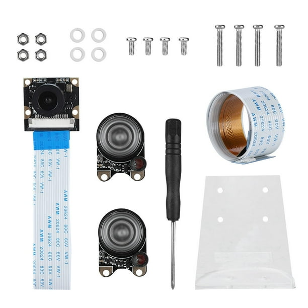 Módulo de cámara para Raspberry Pi, módulo de cámara de visión nocturna Kit de cámara para módulo de cámara de visión nocturna Raspberry Claridad notable