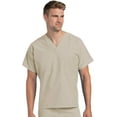 thumbnail image 1 of Landau Haut de Sarrau Médical pour Homme Standard Réversible à 1 Poche Coupe Classique Décontractée Durable à Col en V 7502, 1 of 8