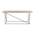 thumbnail image 4 of SAFAVIEH Rylee Modern Rectangle Coffee Table, Taupe/Black, 4 of 9
