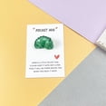 thumbnail image 2 of HuiXinOu Pocket Hug Card, Green Dinosaur Resin Encouragement Card with English Message, Holiday Gift for Friends and Employee Appreciation, 2 of 6