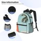 thumbnail image 3 of Easygdp Vintage Surf Van Beach Mochila Casual para Portátil, Mochila para Escuela, Viajes, Negocios, 3 of 6